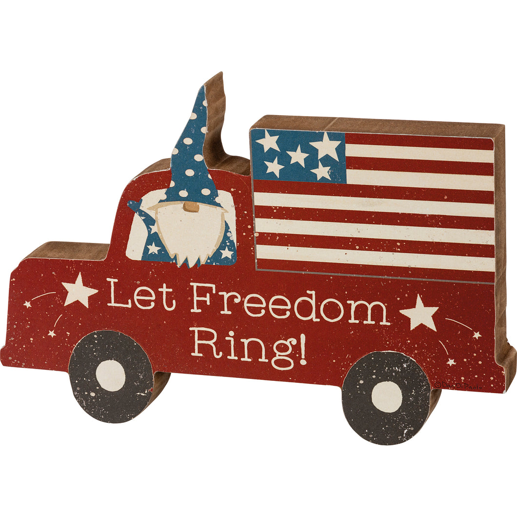 Let Freedom Ring Gnome Truck