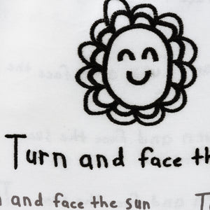 Turn and Face the Sun Kitchen Towel