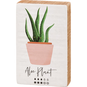 Aloe Plant Sign