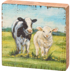 Cow and Sheep Sign