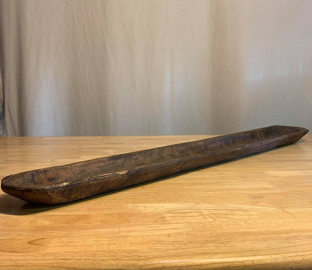 Long Wooden Bowl