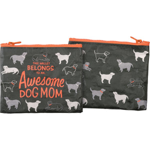 Awesome Pet Mom Zipper Wallet