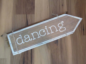 Dancing Stake Sign