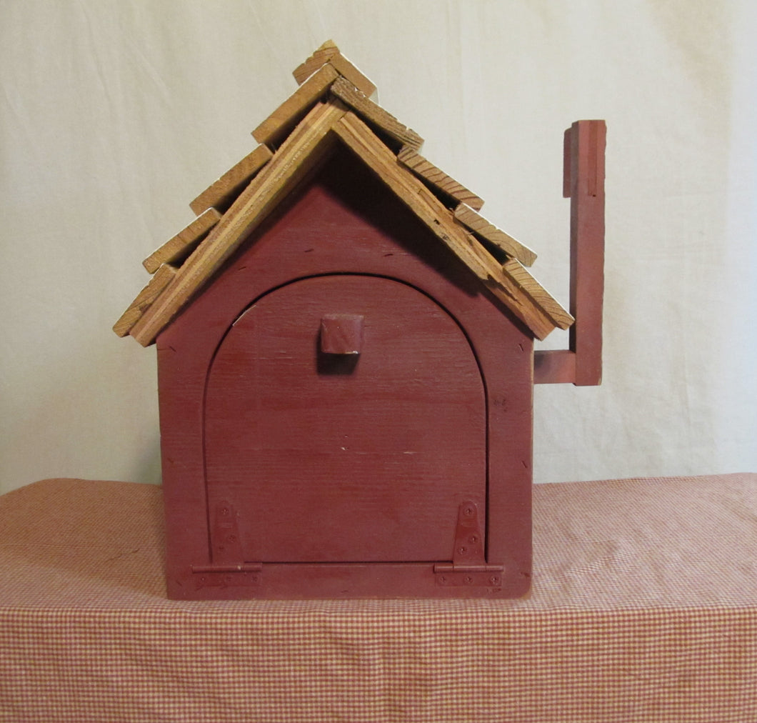 Wooden Mailbox