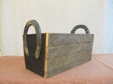 Load image into Gallery viewer, Rustic Horseshoe Box
