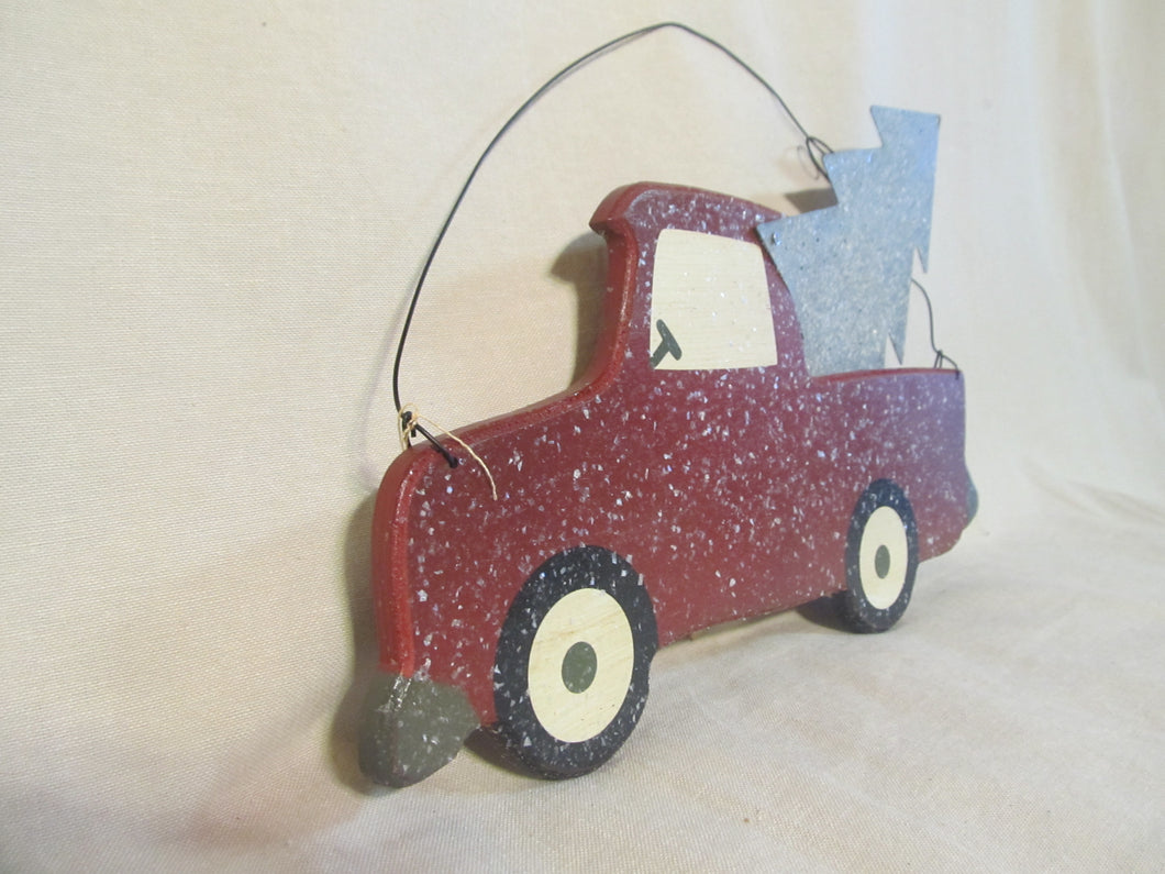 Red Truck Wall Decor