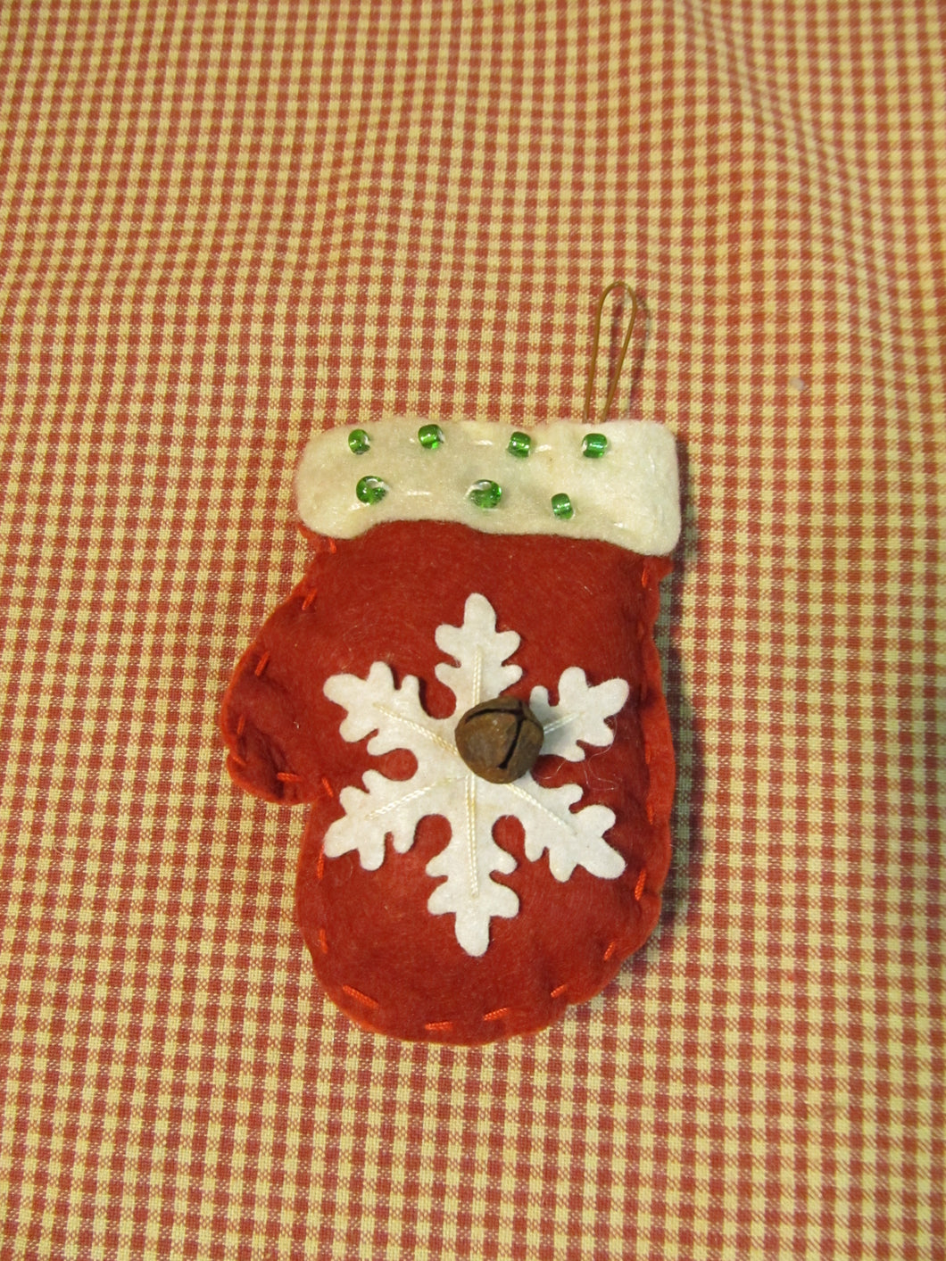 Felt Mitten Ornament