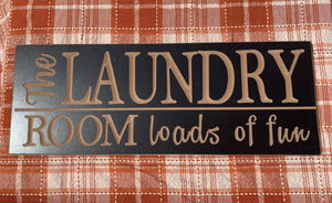 The Laundry Room Sign