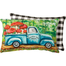 Load image into Gallery viewer, Toadstool Mushroom Farm Pillow
