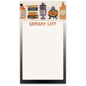 Spooky Grocery List