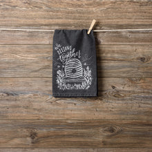 Load image into Gallery viewer, We Bee-Long Together Kitchen Towel
