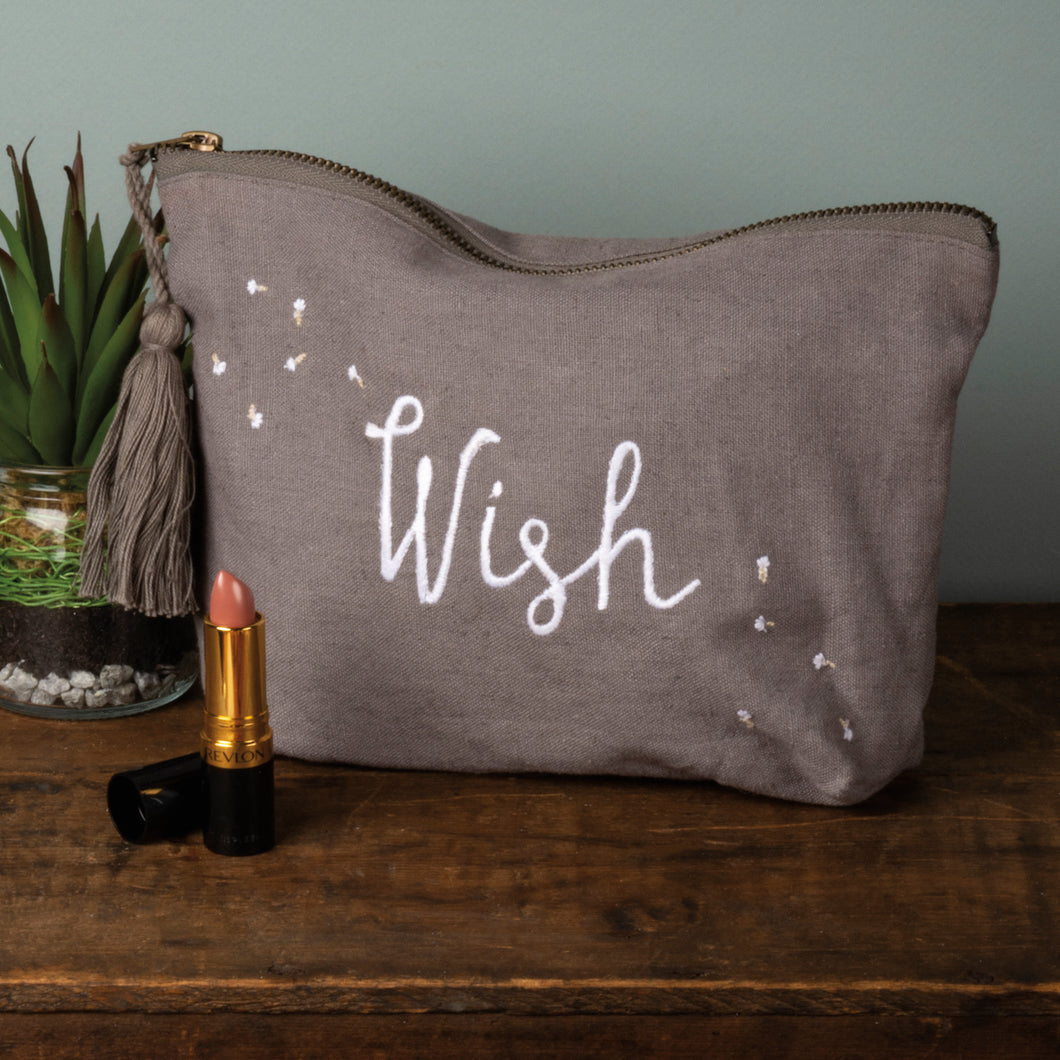 Wish Zipper Pouch