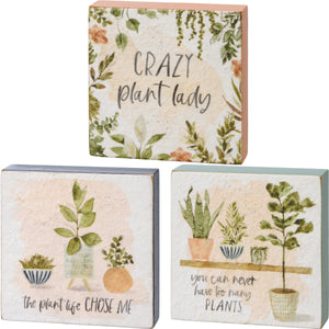 Plant Life Block Set