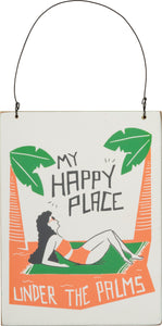 My Happy Place Hanger