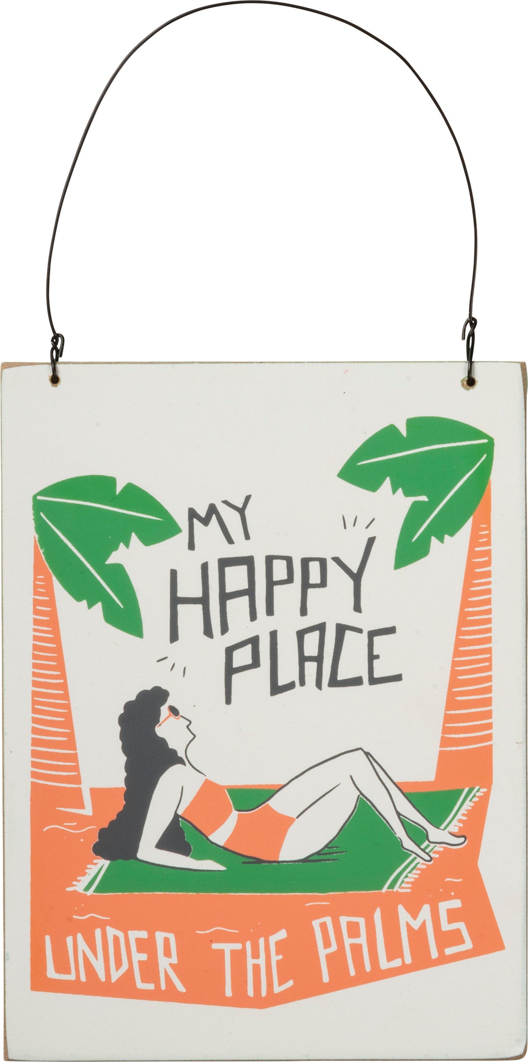 My Happy Place Hanger