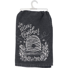 Load image into Gallery viewer, We Bee-Long Together Kitchen Towel
