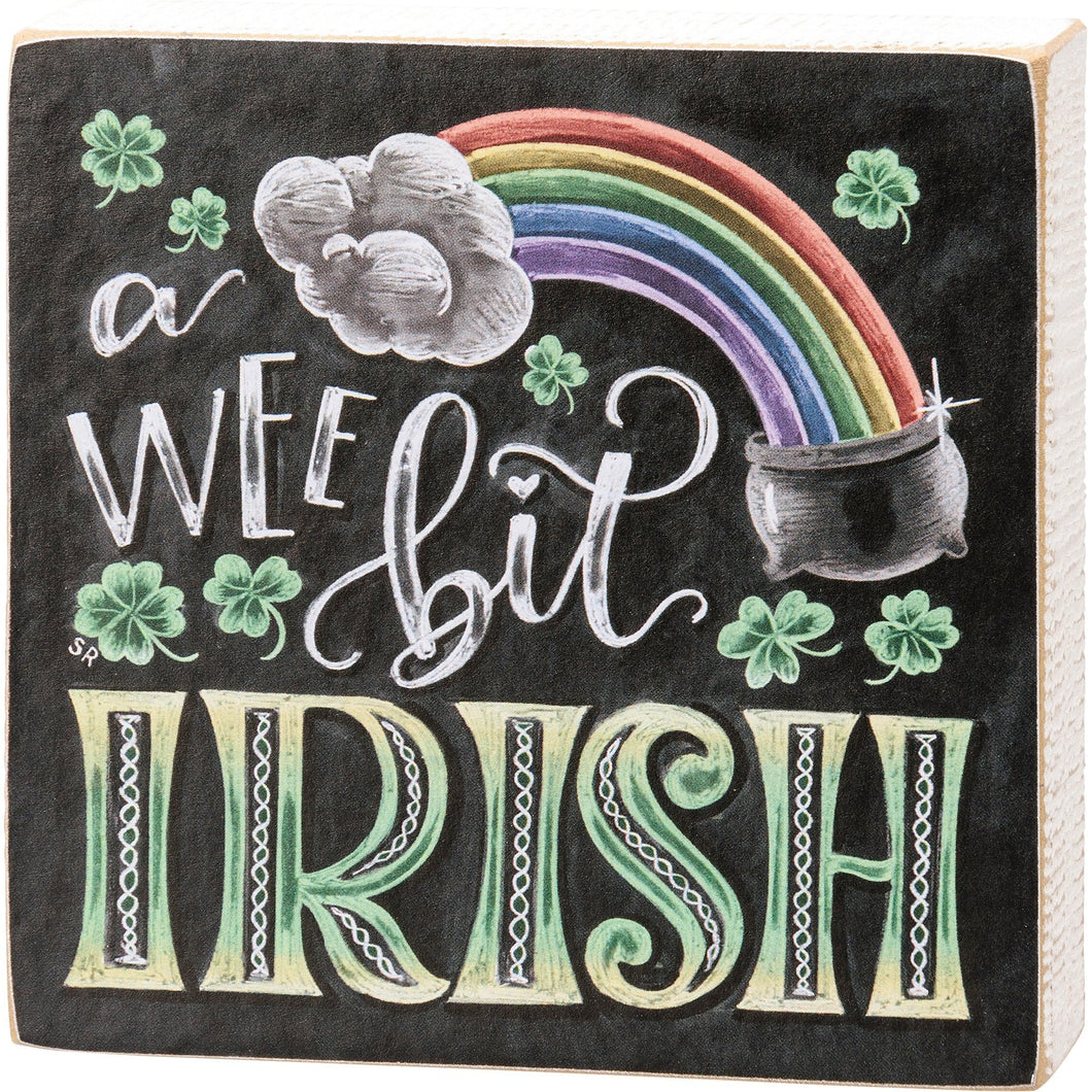 Wee Bit Irish Sign